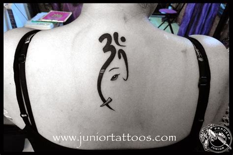 Maybe you would like to learn more about one of these? Ganesh + Om | Tattoos, Tattoo artists, Cool tattoos