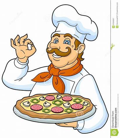 Clipart Cook Chef Chief Cooker Funny Vector