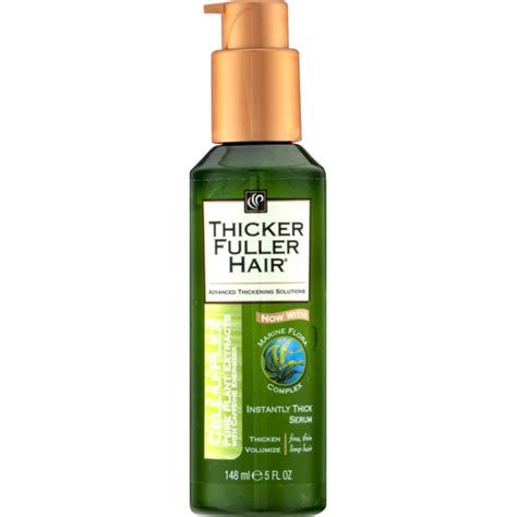 Thicker Fuller Hair Cell U Plex Pure Plant Extracts Marine Flora