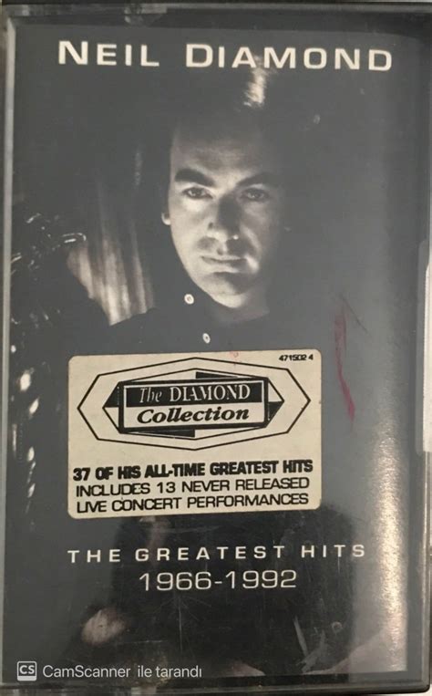 Neil Diamond The Greatest Hits 1966 1992 2li Kaset Plak Satın Al
