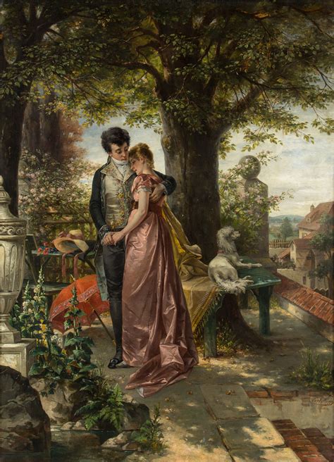 Carl Herpfer Romantic Paintings Victorian Paintings Romance Art