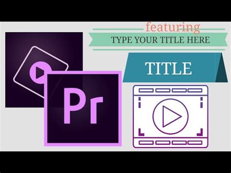 This is a handy way for after effects and premiere pro to coexist in perfect harmony. adobe premiere pro Use modern titles premiere pro ...
