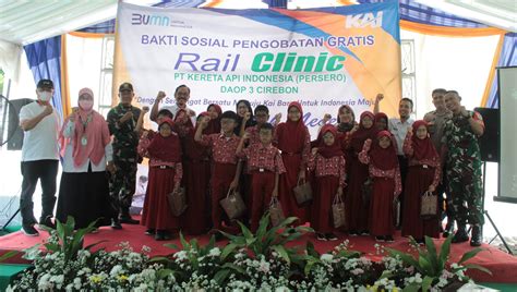 PT KAI Daop 3 Cirebon Hadirkan Kembali Rail Clinik Untuk Memberikan