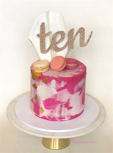 To create tiered cake stands so they vigorously resist, sticking some flaws in the cake below where the next level will go and cut. Ten Cake Topper 10th Birthday Decorations Tenth Birthday