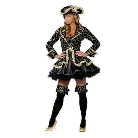 Sexy Role Play Women Cosplay Party Costumes Deluxe Pirate Costume Adult Cosplay Halloween