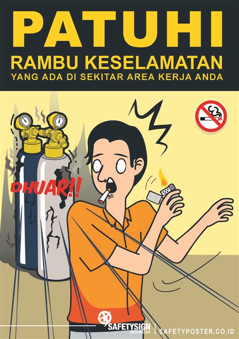 Poster Safety K3 Goresan
