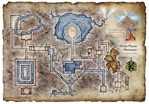 Mike Schley All Individual Maps White Plume Mountain Digital Dm