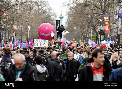 National Protest Day Against Retirement Law Project Of Emmanuel Macron