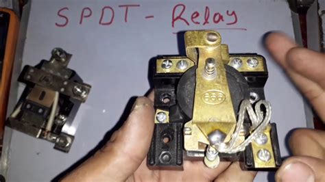 Spdt Relay Working Spdt Relay Wiring Spdt Refers To Single Pole