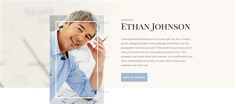 Beautiful Landing Page Template For A Personal Profile Ultimate