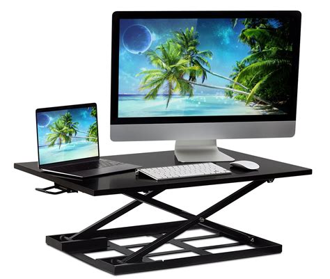 Mount It Height Adjustable Standing Desk Converter 32 Sit Stand