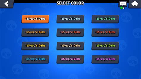 Follow supercell's terms of service. PSA: Color codes have been disabled, but you can change ...