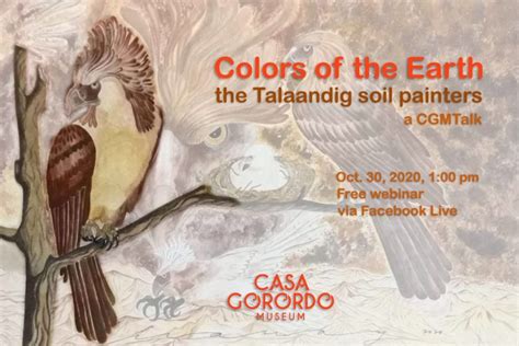 Colors Of The Earth Rodelio Waway Saway Holds Cgm Talk On Talaandig