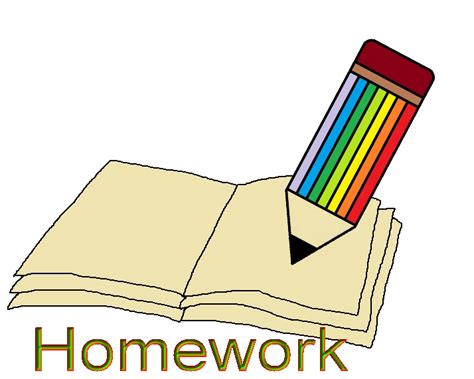 Animated Homework Clipart Clipart