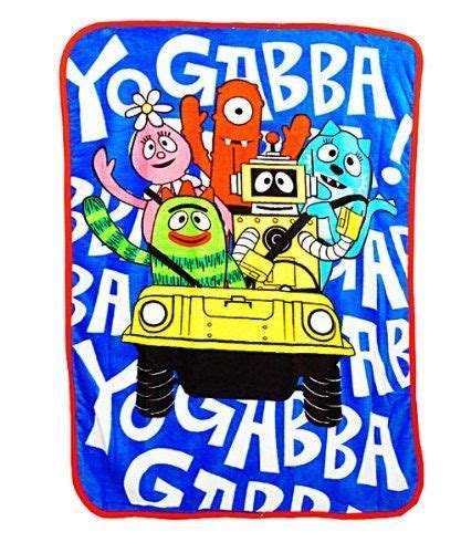Buy nickelodeon yo gabba gabba toddler bedding set: Yo Gabba Gabba 30" X 43" Ultra Soft Blanket by Funhouse ...