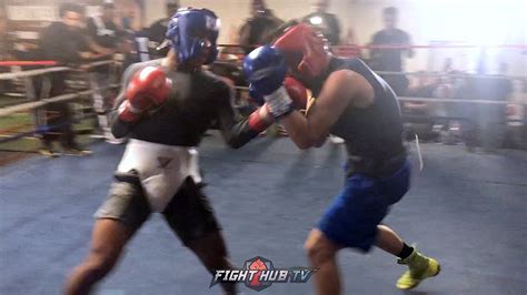 Devin Haney Too Slick To Be Hit Sparring Footage Shows Off Defense