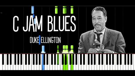 C Jam Blues Duke Ellington Synthesia Piano Tutorial Youtube
