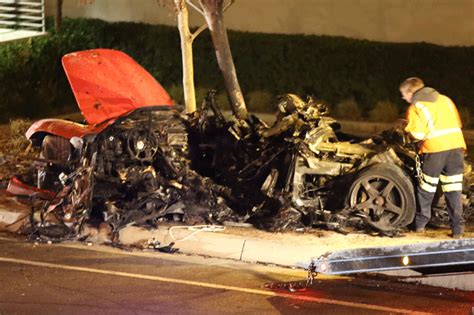 Paul walker's death refers to the death of the actor paul walker in a car accident which occurred in valencia, santa clarita, north of los angeles. Paul Walker's car was doing 100mph at time of crash ...