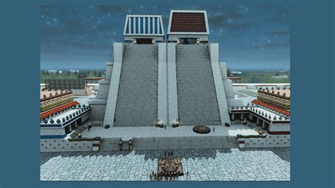 Así era el templo de Huitzilopochtli por dentro