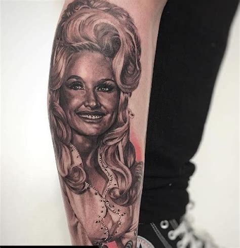 35 Amazing Dolly Parton Tattoos Nsf News And Magazine