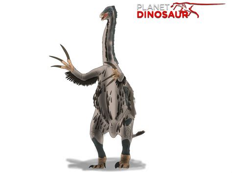 Planet Dinosaur Therizinosaurus Gen 9 She Herbivore Or Side Lizard Has