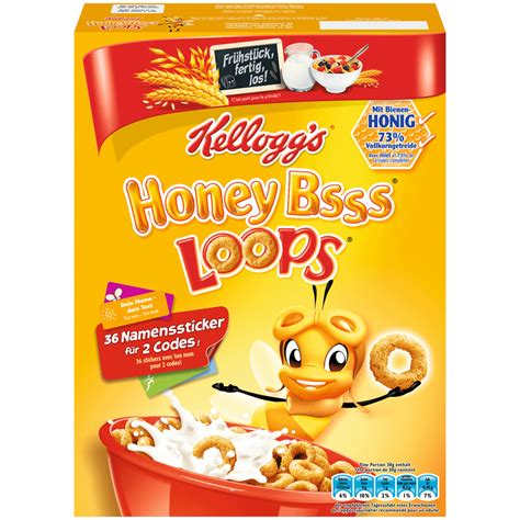 Kelloggs Honey Bsss Loops 375g Von Rewe Ansehen