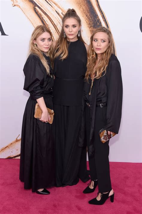 Ashley Mary Kate And Elizabeth Olsen At Cfda Awards 2016 Popsugar Celebrity Photo 7