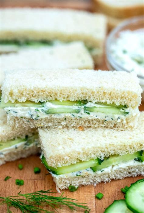 Cucumber Sandwiches Are The Perfect Refreshing And Delicious Finger