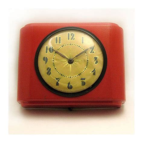 Art Deco Wall Clock Retro Kitchen Wall Clock Old Admiral Etsy Retro