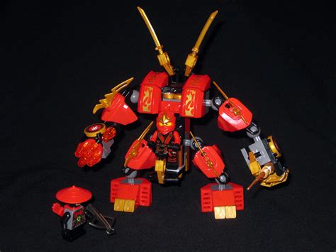 70500 Kais Fire Mech Minifigs Brickset Flickr