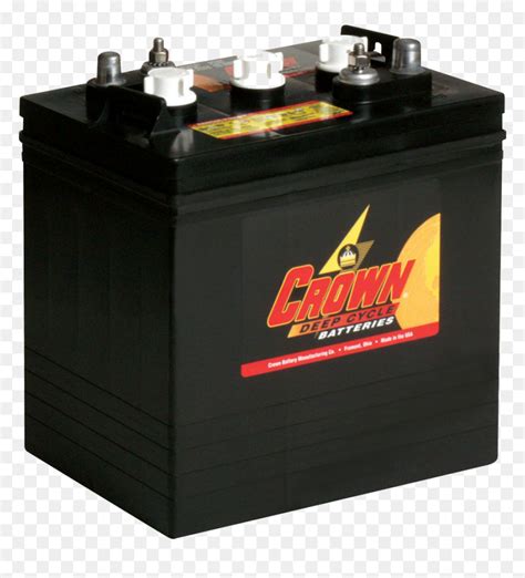 Deep Cycle Batteries Crown Cr 235 Batterie Hd Png Download Vhv