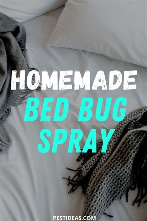 Easy Homemade Bed Bug Spray Bed Bug Spray Rid Of Bed Bugs Bed Bugs
