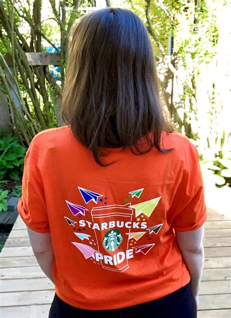 Starbucks Pride How One Starbucks Partners T Shirt Design Is