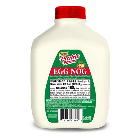 Egg Nog Prairie Farms Dairy Inc