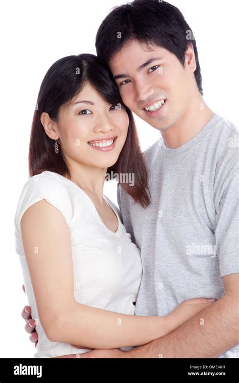 Asian Young Couple Stock Photo Alamy