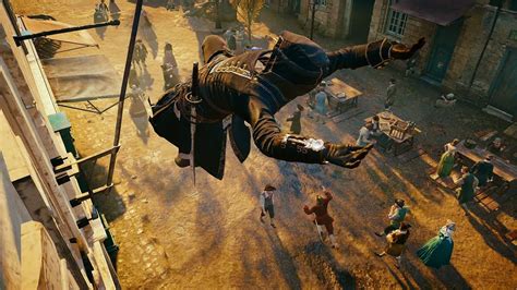 Assassins Creed Unity Practicing Parkour And This Happened