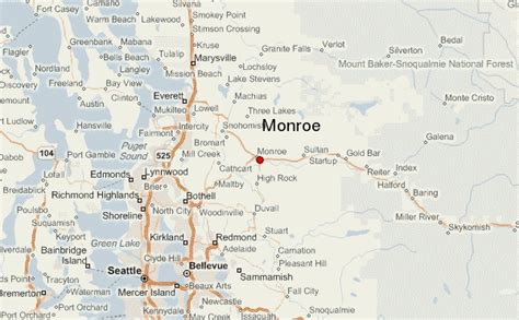 Monroe ワシントン州 地域のガイド