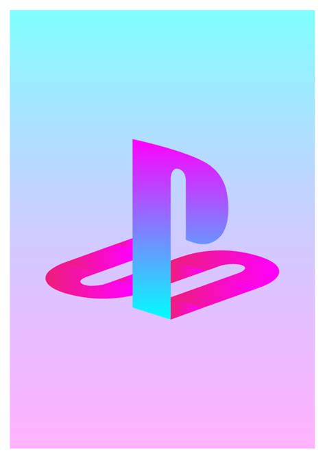 Vaporwave Playstation Logo Playstation Ideas Of Playstation