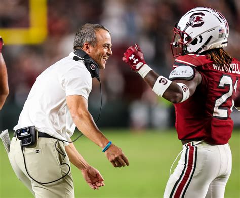 Everything South Carolina S Shane Beamer Said After Charlotte Sports Illustrated South