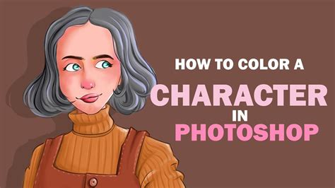 How To Color A Character In Photoshopdigital Painting Tutorial