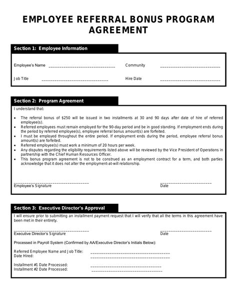 Employee Referral Bonus Payment Form Pdf Docdroid