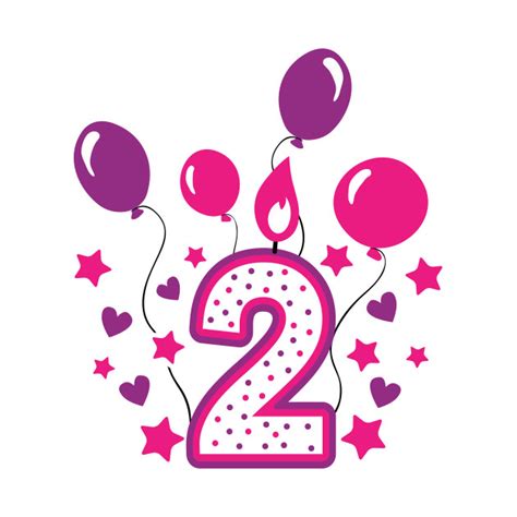 Second Birthday Clipart 10 Free Cliparts Download Images On