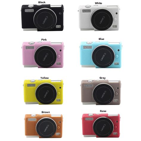 Canon m100 pricing and availability. Nice Soft Camera bag Silicone Case For Canon EOS M100 ...
