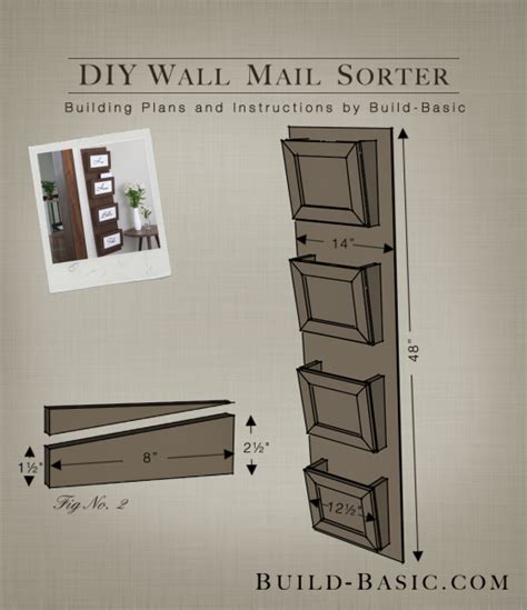 Build A Diy Wall Mail Sorter ‹ Build Basic