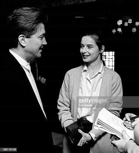 Isabella Rossellini And David Lynch Photos And Premium High Res