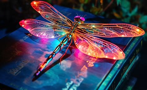 Neon Dragonfly
