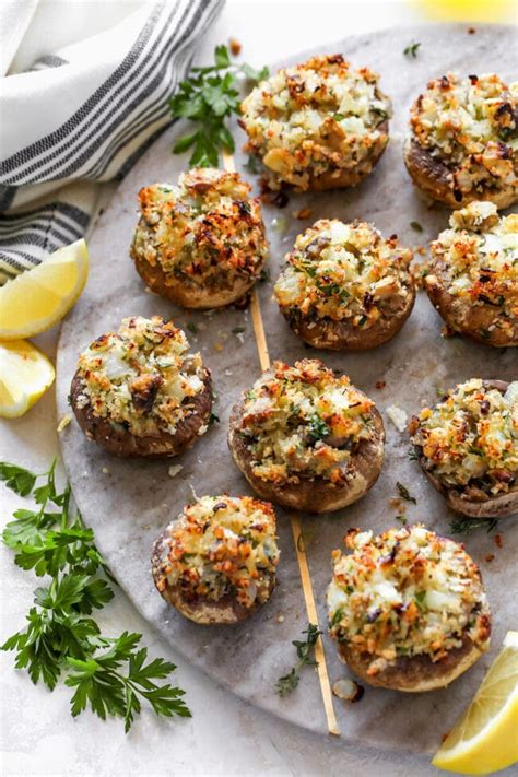 Stuffed Mushrooms Easy Appetizer Two Peas And Their Pod The Dirty Gyro