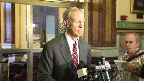 Gov Bruce Rauner Press Conference 12 2 2015 Youtube