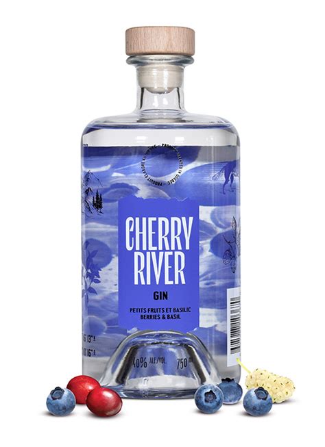 Berry And Basil Gin Cherry River