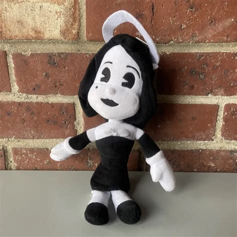 Bendy And The Ink Machine Alice The Angel Plush Doll Black And White